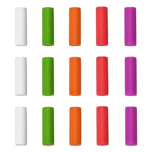 SYEYCW 15 Pieces Chewies, Aligner Chewies, Aligner Chewies for Tray Seaters, Aligner Chewies for Aligners, Aligner Tray Seaters for Aligner Trays (Red, Orange, Green, Purple, White)