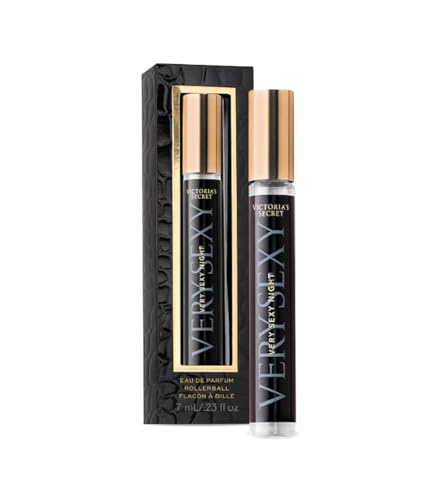 Victoria's Secret Very Sexy Night Eau de Parfum Rollerball, Notes of Vanilla Orchid, Sun-Drenched Clementine & Wild Blackberry, Travel Size Mini Perfumes for Women (0.23 oz)