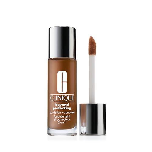 Clinique Beyond Perfecting Liquid Lightweight Full Coverage Foundation + Concealer For Dry Combination to Oily Skin Types