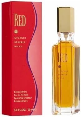 Giorgio Beverly Hills Red Perfume for Women, 3 fl. oz. EDT Spray