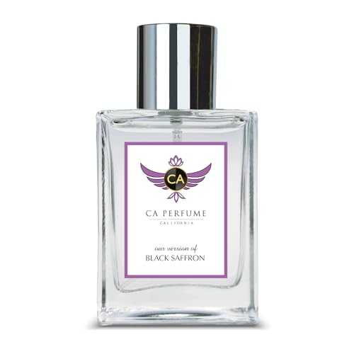 CA Perfume Impression of Black Saffron For Women & Men Replica Version Fragrance Dupes Concentrated Long Lasting Eau de Parfum Spray Refillable Atomizer Bottle 1.7 Fl Oz/50ml-X1