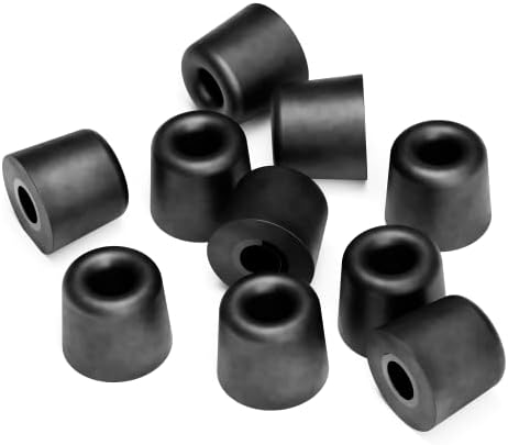 Decibullz - Custom Molded Earplug, Earphone, and Earbud Replacement Tips (5 Pack), Medium