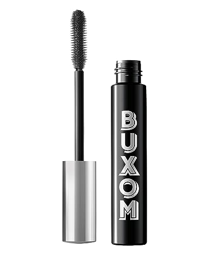 BUXOM Lash Volumizing Mascara for up to 3X More Volume, Voluminous & Lengthening Mascara for Lash Lift, Cruelty-Free, Black