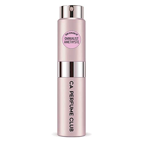 CA Perfume Impression of Omnialist Amethyste For Women Replica Version Fragrance Dupes Concentrated Long Lasting Eau de Parfum Spray Refillable Atomizer Bottle 0.27 Fl Oz/8ml-X1