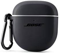 Bose Case Cover for QuietComfort Earbuds II, Protective Silicone Exterior, with Aluminum Carabiner for Convenient Carrying, Triple Black