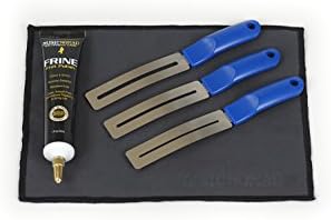 MusicNomad 5 pc. FRINE Fret Polishing Kit with Fretboard Guards, Polish, Cloth (MN124)