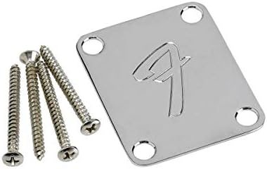 Fender F Neckplate Chrome