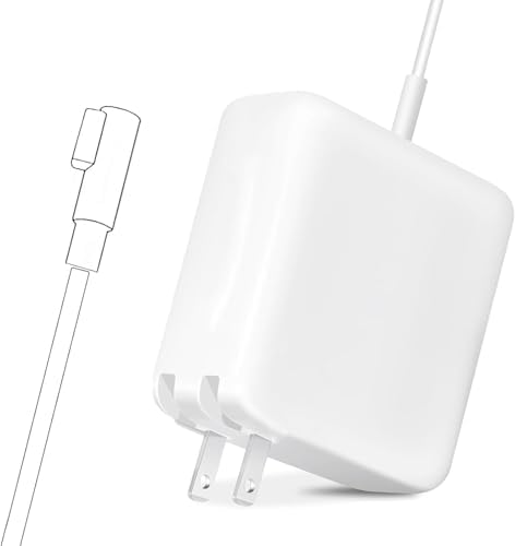 Mac Book Pro Charger - 60W L-Tip Power Adapter,Compatible with Adapter for Mac Book Pro 13 Inch Before 2012(Mac Book 2009-2010)