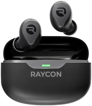 Raycon Everyday Earbuds (2024 Edition) - Bluetooth True Wireless in-Ear Buds with 32 Hours Playtime, Multpoint Technology, Extreme Comfort, and Active Noise Cancellation (Carbon Black)