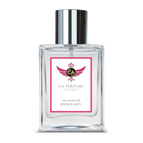 CA Perfume Impression of J. Couture Joyous juicy For Women Fragrance Long Lasting Eau de Parfum Spray Refillable Bottle 1.7 Fl Oz/50ml-X1