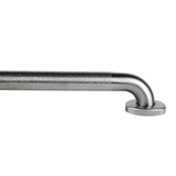 BOBRICK 6806X42 Stainless Steel Straight Grab Bar with Satin-Finish, 42" (610mm) Length, 1-1/2″ (38mm) Diameter