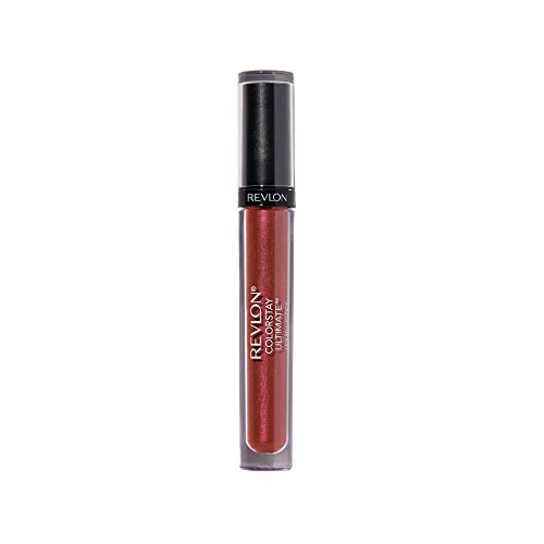 REVLON Liquid Lipstick, Face Makeup, ColorStay Ultimate, Longwear Rich Lip Colors, Satin Finish, 095 Royal Raisin, 0.07 Oz
