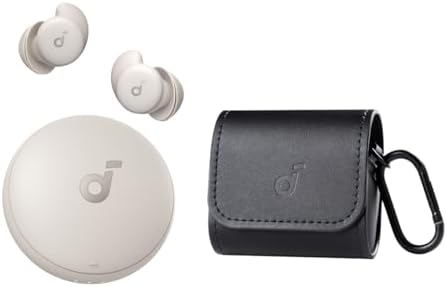 Soundcore Sleep A20 by Anker Sleep Earbuds with Earbuds Travel Case, Noise Blocking Sleep Headphones, Small Earplugs for Side Sleepers, 80H Playtime, Stream Content via Bluetooth 5.3, Sleep Monitor