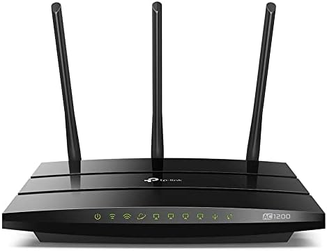 TP-Link AC1200 Gigabit Smart WiFi Router - 5GHz Gigabit Dual Band Wireless Internet Router, Supports Guest WiFi, Black