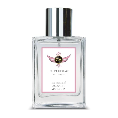 CA Perfume Impression of Emra Amazing Magnolia For Women Fragrance Concentrated Long Lasting Eau de Parfum Spray Refillable Glass Atomizer Bottle 1.7 Fl Oz/50ml-X1