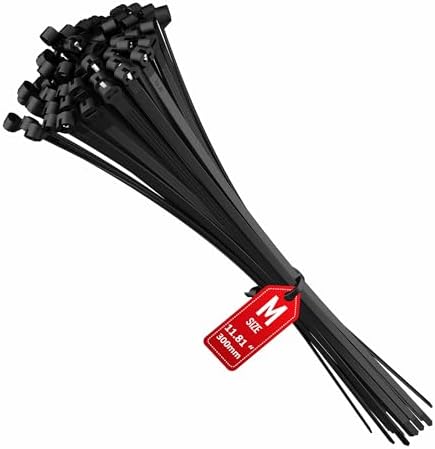 thumbnail image 2 of 304 Stainless Steel Cable Ties 304 Stainless Steel Zip Ties - 50 Pack 11.8 Inch Heavy Duty Metal Cable Ties Giant Thunder Tube 2 of 10