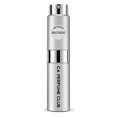 CA Perfume Club Impression of Byrd Biblotheque For Women & Men Replica Version Fragrance Dupes Concentrated Long Lasting Eau de Parfum Spray Refillable Atomizer Bottle 0.27 Fl Oz-X1