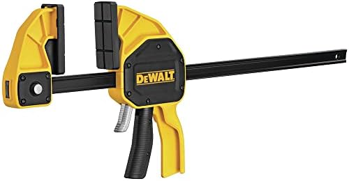 DEWALT Bar Clamp, Extra Large Trigger, 12-Inch (DWHT83185)
