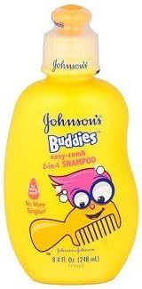 Johnson's Easy-Comb Shampoo - Fragrance Free - 8.4 oz