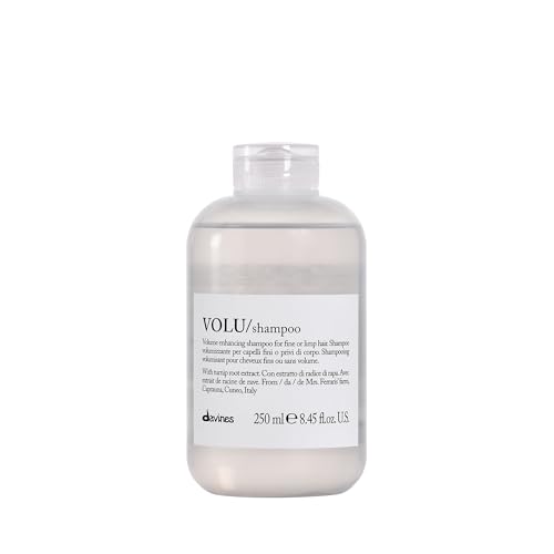 Davines VOLU Shampoo, Volume Shampoo For Fine, Thin Hair Types, Gentle Everyday Volumizing