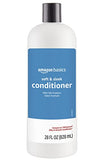 Amazon Basics Soft & Sleek Conditioner for Dry or Damaged Hair, 28 Fluid Ounce (Pack of 4)