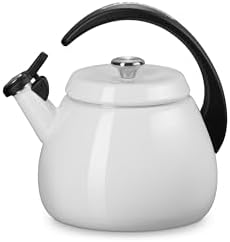 Le Creuset Enamel on Steel Cloche Kettle, 2.2 qt., White
