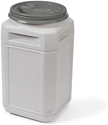 Mighty Tuff 13 Gallon/up to 54 Pound Pet Food Storage Container with Airtight Lid and Built-In Handles for Easy Transport, BPA Free, Made for Durable and Versatile Storage