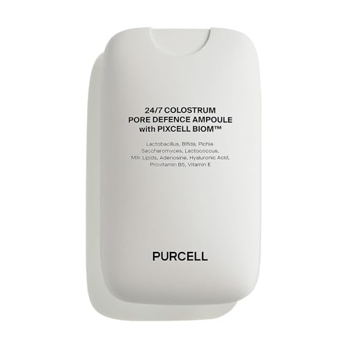 PURCELL 24/7 Colostrum Ampoule Mist - Glass skin with Long Hydration, Poreless Smooth Skin, Before & After Makeup, Hyaluronic Acid and Vitamin, For All Skin types, 1.85 fl oz