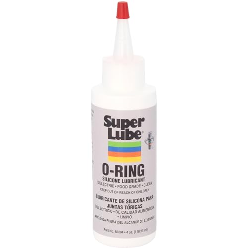 Super Lube 56204 O-Ring Silicone Lubricant, Clear