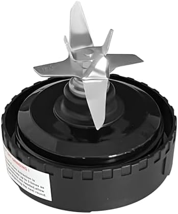 5 Fins Blender Blade Replacement Part For Ninja Blender QB3001SS QB3000 QB3004 QB3005 QB3000SSW-30 QB3000QR-30 QB3001SS-30 QB3000QBK QB3004 QB3005 - Fits for Ninja 16oz Cup [3.35Inch Fins ONLY]