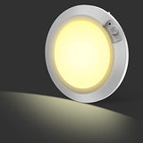 6.2 inch Motion Sensor Ceiling Light Battery Operated Fixture LED Closet Lights Battery Powered Wall Lights 210LM 3000K for Laundry Stairw Indoor-Warm White(1 PCS)