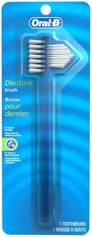 Oral-B Denture Brush Dual Head - each, Pack of 4