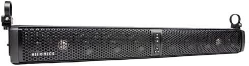 Hifonics 10-Speaker 200W Powersports Soundbar | Marine-Grade IPX68 Waterproof | Bluetooth | RGB Illumination | Universal Fit for UTV/ATV/Boat | 30% More SPL