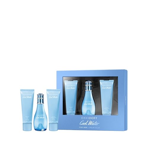 DAVIDOFF Cool Water Eau de Toilette – Fresh Floral Women's Perfume – With Notes of Watermelon, Lily of the Valley & Musk – Long Lasting Fragrance