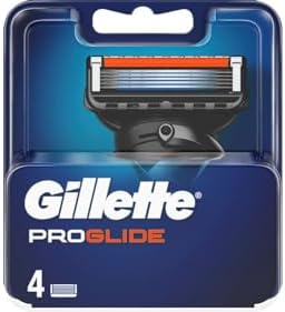 Gillette ProGlide Men’s Razor Blade Refills, 4 Count, with 5 Anti-Friction Blades for a Close, Long-Lasting Shave