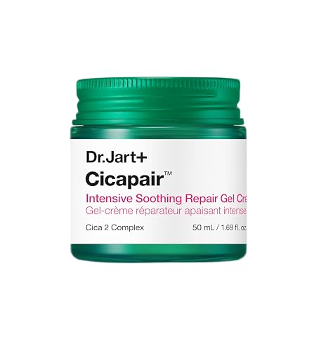 Dr.Jart+ Cicapair™ Cooling Gel Face Moisturizer for Redness and Sensitive Skin with Centella Asiatica | Korean Skin Care, 1.69 Fl Oz
