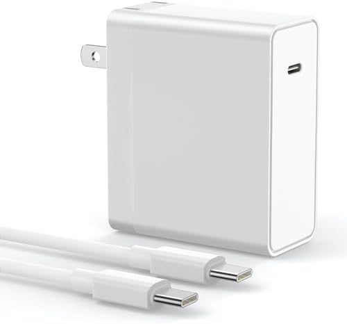 Mac Book Pro Charger - 118W USB C Charger Fast Charger Compatible with MacBook Pro/Air, iPad Pro, Samsung Galaxy, and All USB-C Devices Power Adapter Laptop Charger(6.6 ft Cable Included)