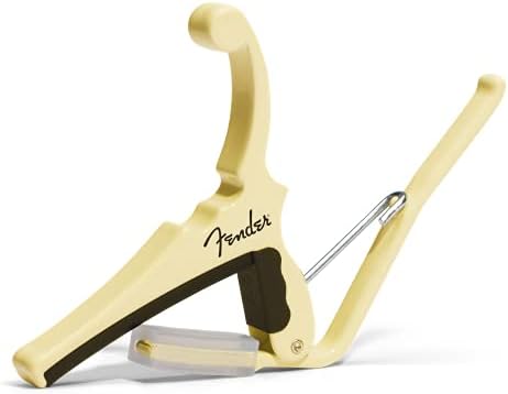 Fender X Kyser Quick-Change Electric Guitar Capo (Olympic White)