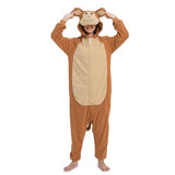 Wishliker Unisex Adult Onesie Costume Halloween Christmas Cosplay Animal Cartoon Pajamas