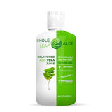 Whole Leaf Aloe Vera Juice - Potent, Unflavored, for Digestive Health, Skin Care and Hydration, Highest Acemannan Concentration, No Water Added, Patented Formula, Ideal for Daily Use