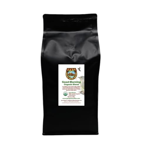 Java Flav Java Planet Organic, Good Morning Blend Medium Roast, Smooth Full Flav