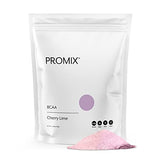 Promix BCAA Post-Workout Energy Powder, Cherry Lime - Plant-Based Branched Chain Amino Acids Supports Lean Muscle Growth, Recovery, Endurance & Reduces Soreness - Zero Fat, Sugar & Carbs - Gluten-Free