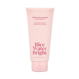 The Face Shop Rice Water Bright Foaming Facial Cleanser - Brightening - Hydrating - Ceramide - Moisturizing - Gentle Vegan Face Cleanser Face Wash - Korean Skin Care - 300ml