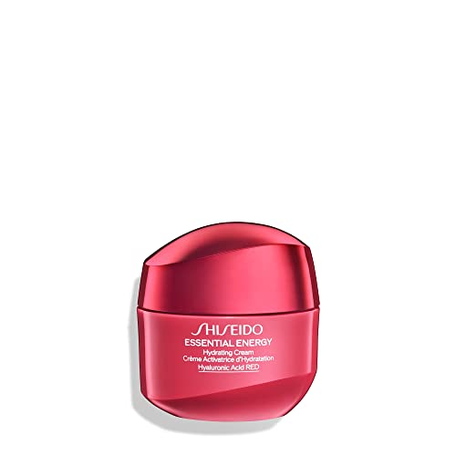 Shiseido Essential Energy Hydrating Cream Mini - 30 mL - Visibly Reduces the Look of Pores & Fine Lines - With Hyaluronic Acid - 24-Hour Hydration - Vegan - All Skin Types