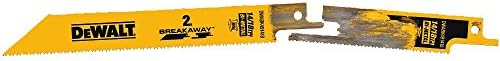 DEWALT DWABK48SETCS BREAKAWAY Reciprocating Saw Blades
