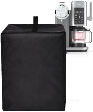 Yaslapy Ice Cream Maker Dust Cover for Ninja Swirl by CREAMi Ice Cream,Waterproof Protective Heavy Cover for Soft Serve Maker NC701 Ice Cream Maker
