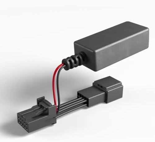 Dongar Dashcam Power Adapter (10-pin Type A) Compatible with Select Nissan, Frontier, Titan, Altima, Infiniti, Subaru, Toyota & more. Connects to Rearview Mirror, Built-In USB Power Source, EZ Install