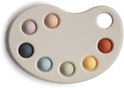 mushie Paint Palette Press Toy