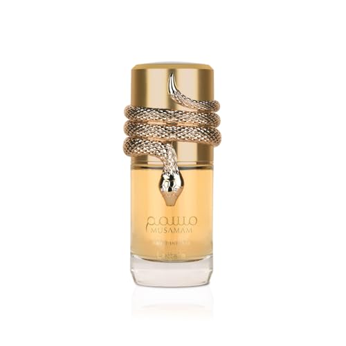 Lattafa Musamam White Intense Eau de Parfum Spray for Unisex, 3.4 Ounce