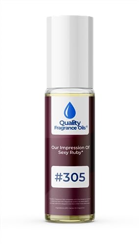 Quality Fragrance Oils' Impression #305, Inspired by Sexy Ruby for Women (10ml Roll On)
